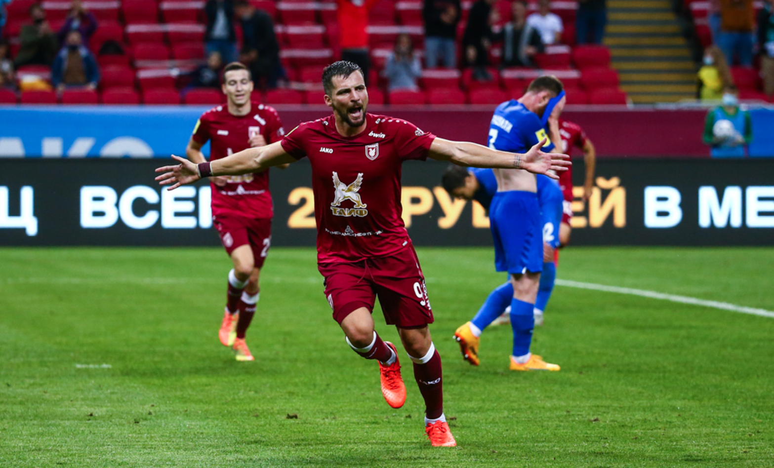 Деспотович оформил дубль за казанский клуб. фото: rubin-kazan.ru