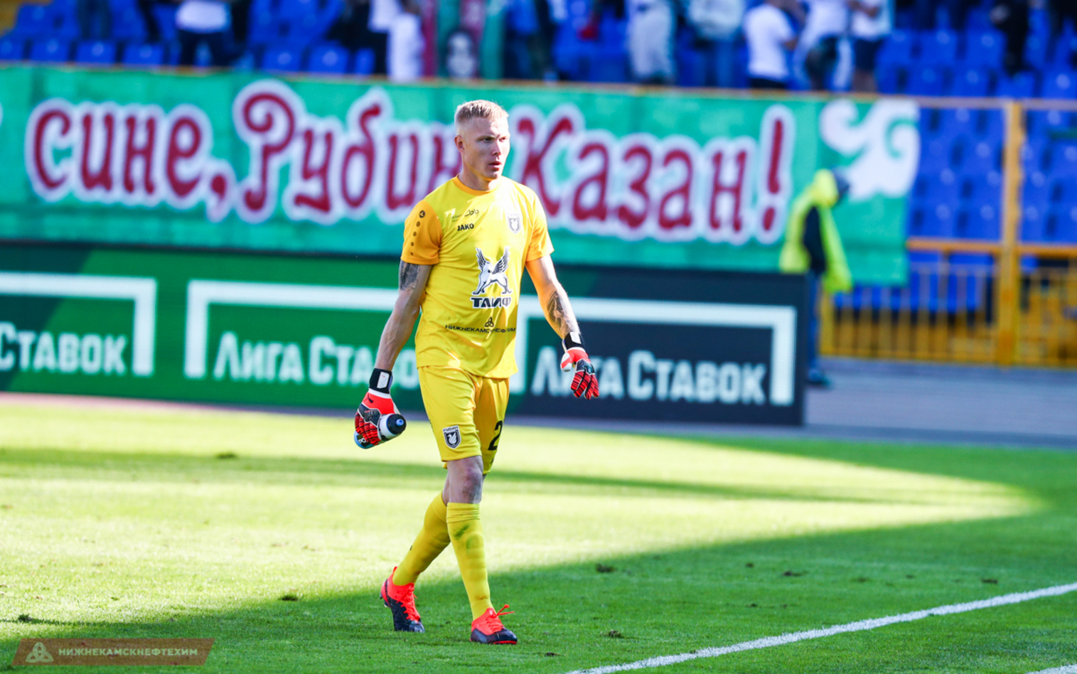 Потеря Дюпина фатально сказалась на "Рубине" в матче со "Спартаком". фото: rubin-kazan.ru