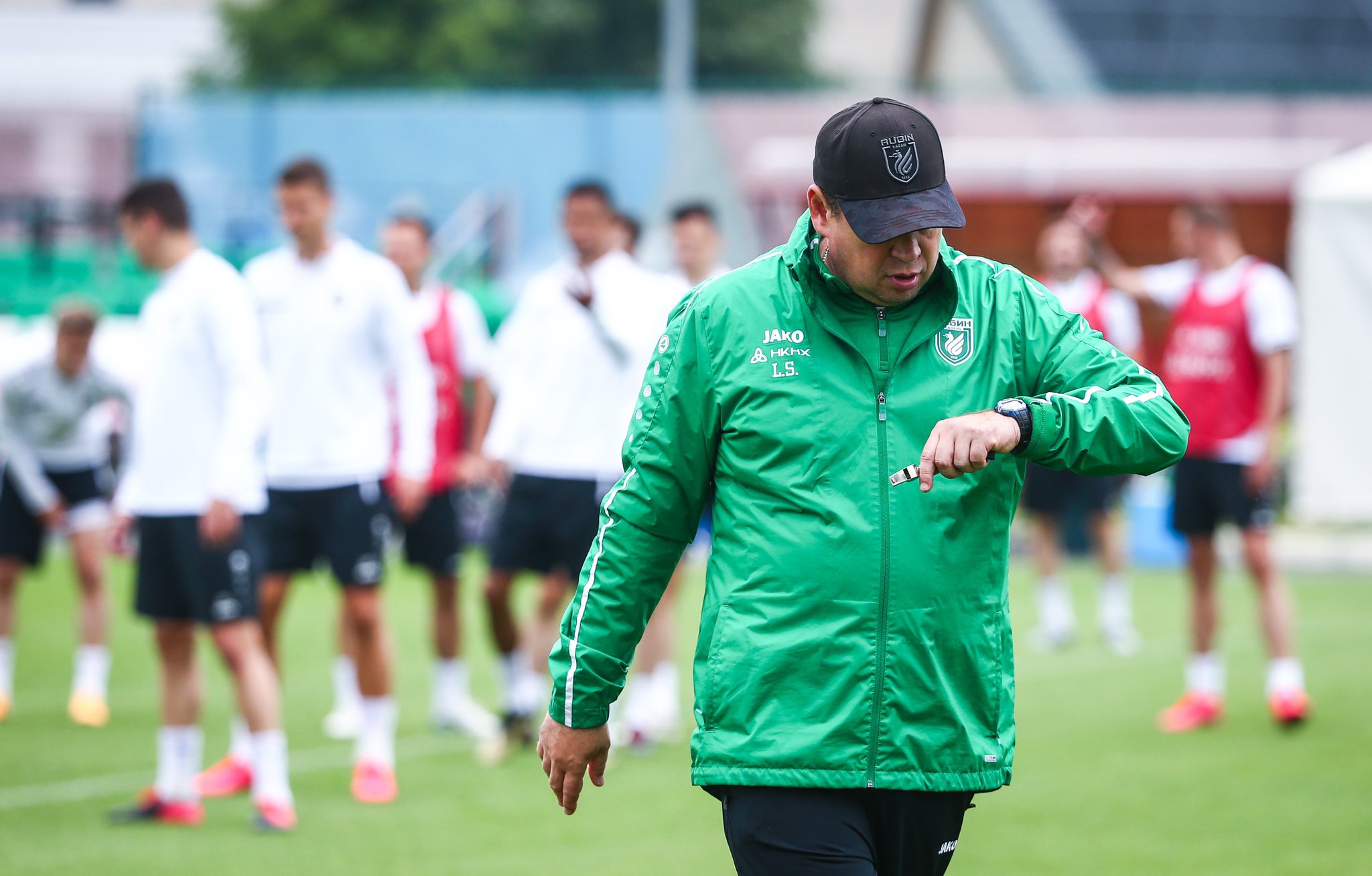 Слуцкий все еще ждет голов от Игнатьева. фото: пресс-служба "Рубина"