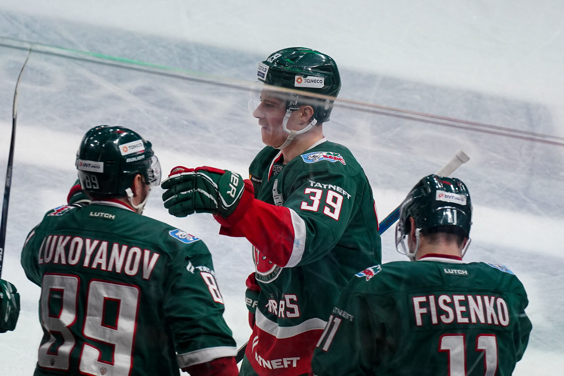 Фрэттин в "в огне", Лукоянов - первый гол в сезоне. фото: ak-bars.ru