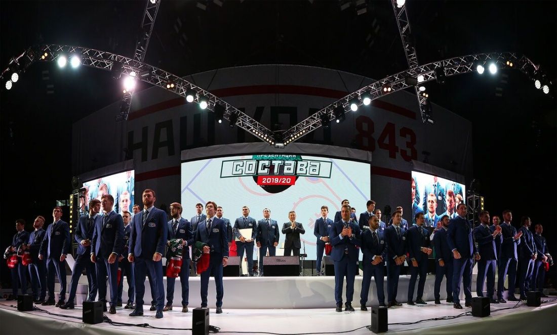 Презентация "Ак Барса" перед сезоном 2019/2020. фото: ak-bars.ru