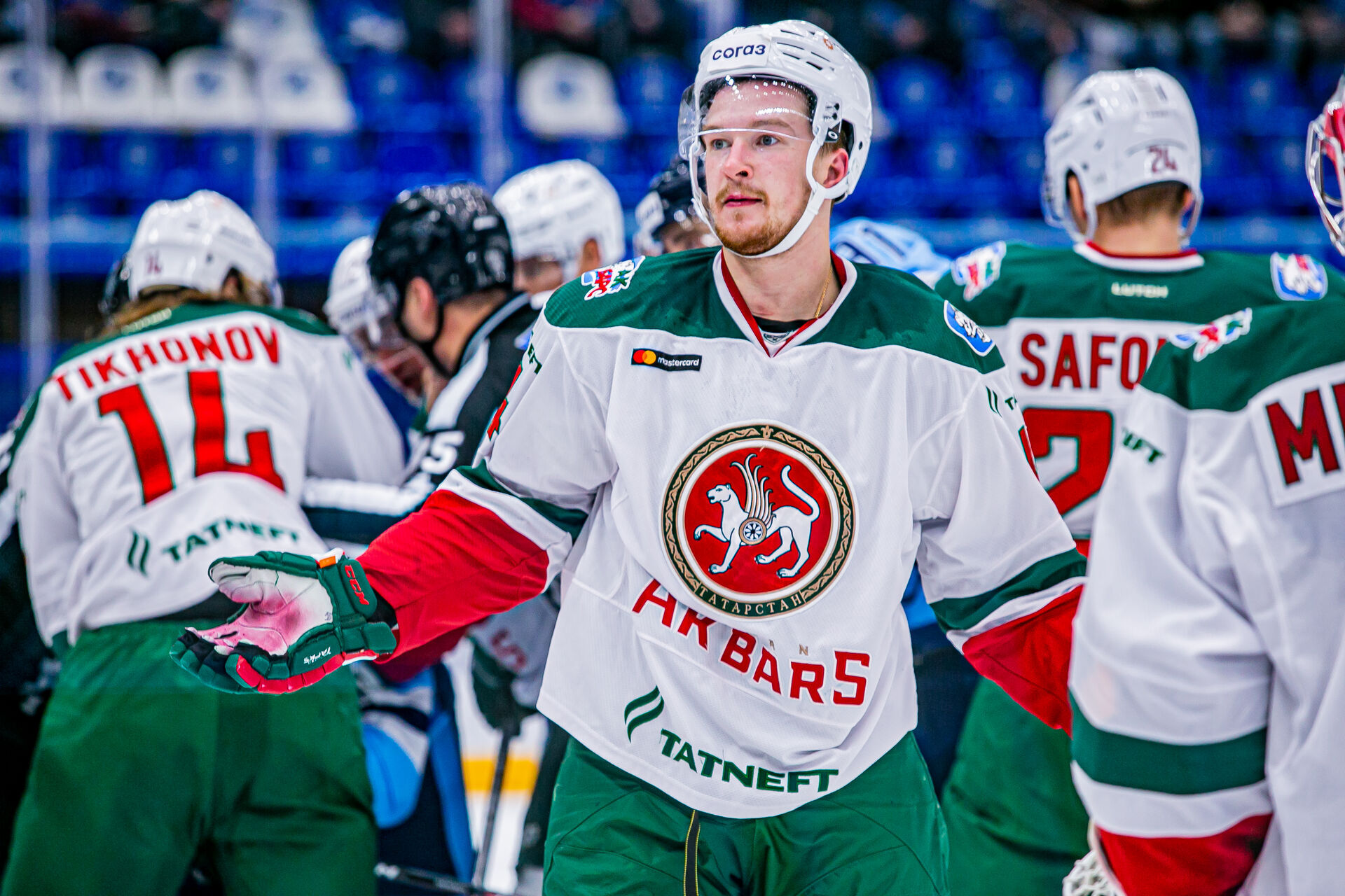 На счету Юдин гол+пас в матче. фото: ak-bars.ru